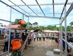 Pemerintah Bangun 44.045 Huntara bagi Warga Terdampak Bencana