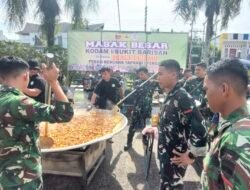 TNI-Kreator Kuliner Hadirkan ‘Makan Besar” bagi Penyintas Bencana Tapteng di GOR Pandan
