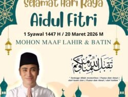 Ketua LazisMu Wilayah Kepri Juanda, mengajak seluruh warga dan simpatisan Muhammadiyah untuk melaksanakan Sholat Idul Fitri 1 Syawal 1447 H/ 20 Maret 2026 di Lapangan Sport Hall Temenggung Abdul Jamal Muka Kuning