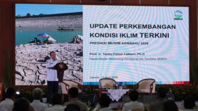 Kemarau 2026 Diprediksi Lebih Kering, BMKG Dorong Kesiapsiagaan Lintas Sektor